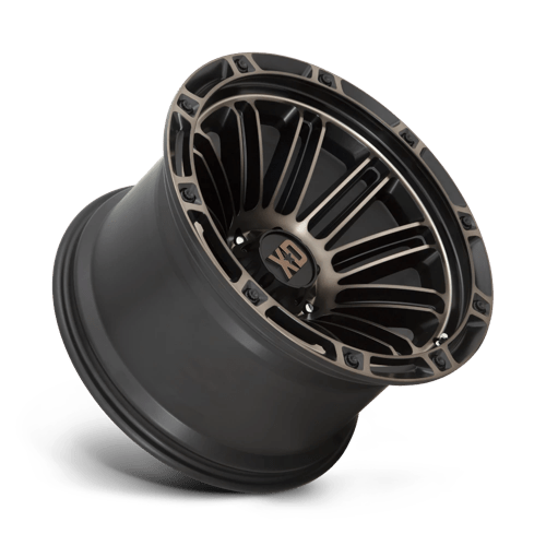 Xd Xd846 Double Deuce 20X9 +0 Satin Black W/ Dark Tint