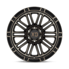 Xd Xd846 Double Deuce 20X10 -18 Satin Black W/ Dark Tint
