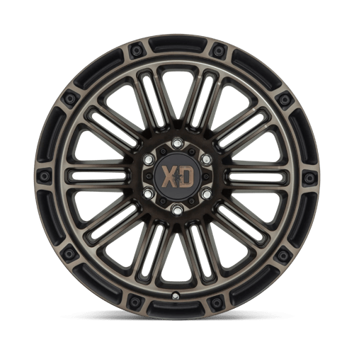 Xd Xd846 Double Deuce 20X9 +0 Satin Black W/ Dark Tint
