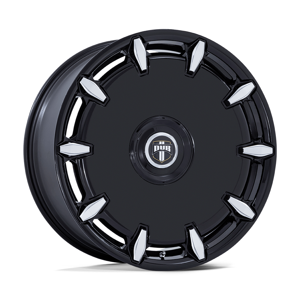 Dub 1Pc Dc271 Cheef 24X9 +38 Gloss Black Milled