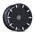 Dub 1Pc Dc271 Cheef 24X10 +18 Gloss Black Milled