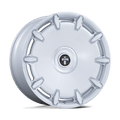 Dub 1Pc Dc271 Cheef 24X9 +15 Silver Machined