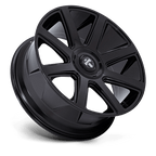 Dub 1Pc Dc273 Pull 24X10 +15 Gloss Black