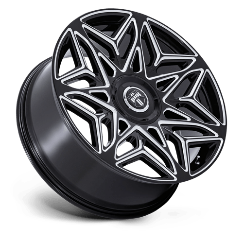 Dub 1Pc Dc274 Anomaly 24X9 +38 Gloss Black Milled
