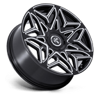 Dub 1Pc Dc274 Anomaly 24X9 +15 Gloss Black Milled