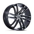 Dub 1Pc Dc275 Blaze 26X10 +25 Gloss Black W/ Machined Face