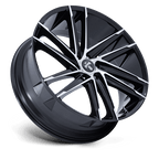 Dub 1Pc Dc275 Blaze 26X10 +25 Gloss Black W/ Machined Face