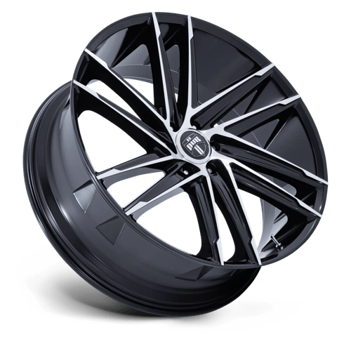 Dub 1Pc Dc275 Blaze 26X10 +30 Gloss Black W/ Machined Face