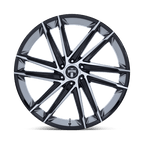 Dub 1Pc Dc275 Blaze 26X10 +30 Gloss Black W/ Machined Face