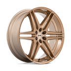 Dub 1Pc S266 Dirty Dog 26X10 +25 Platinum Bronze