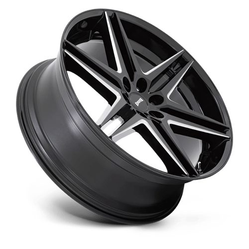 Dub 1Pc S267 Dirty Dog 26X10 +25 Glossy Black Milled