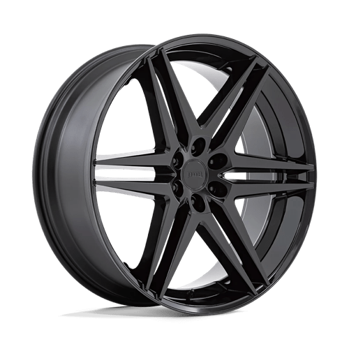 Dub 1Pc S268 Dirty Dog 26X10 +25 All Glossy Black