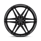 Dub 1Pc S268 Dirty Dog 26X10 +25 All Glossy Black