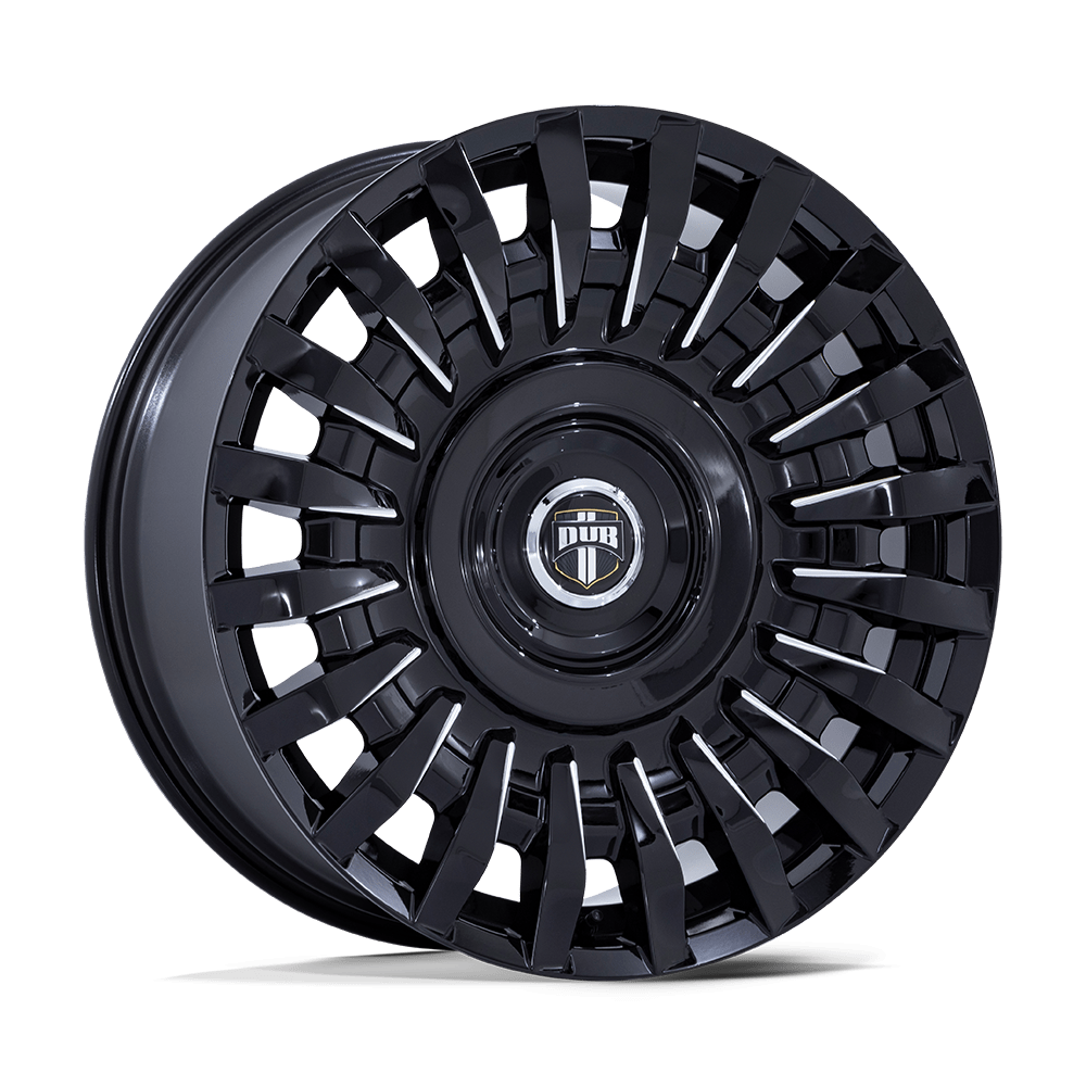 Dub 1Pc Dc272 Honcho 22X9 +15 Gloss Black Milled
