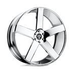 Dub 1Pc S115 Baller 22X9 +25 Chrome Plated