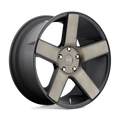 Dub 1Pc S116 Baller 26X10 +10 Matte Black Double Dark Tint