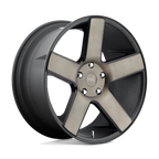 Dub 1Pc S116 Baller 26X10 +10 Matte Black Double Dark Tint