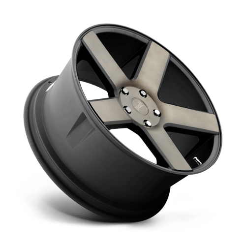 Dub 1Pc S116 Baller 24X10 +19 Matte Black Double Dark Tint
