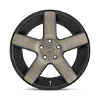 Dub 1Pc S116 Baller 22X9.5 +13 Matte Black Double Dark Tint