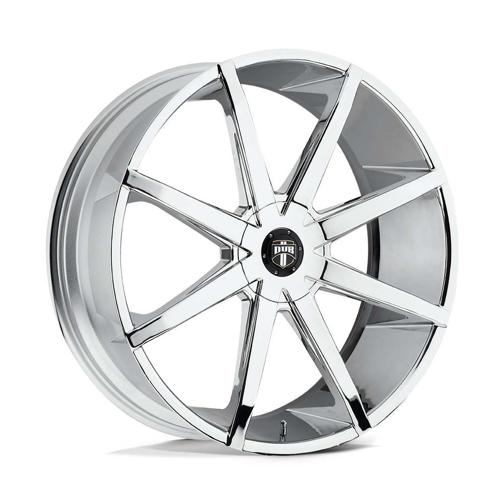 Dub 1Pc S201 Push 20X8.5 +35 Chrome Plated