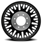 Arena Forged Dually Casino 22X8.25 +100 Gloss Black (Inner)
