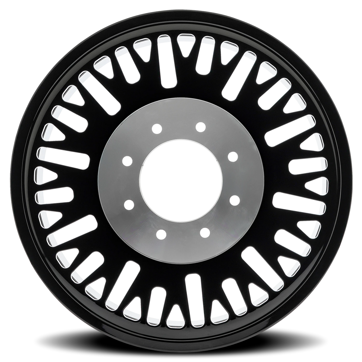 Arena Forged Dually Casino 24X8.25 +100 Gloss Black (Inner)