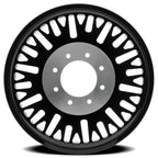 Arena Forged Dually Casino 24X8.25 +100 Gloss Black (Inner)