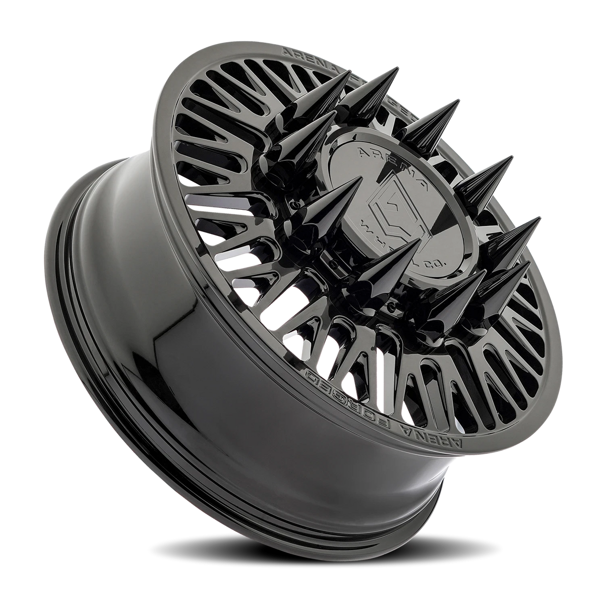 Arena Forged Dually Casino 22X8.25 +100 Gloss Black (Front)
