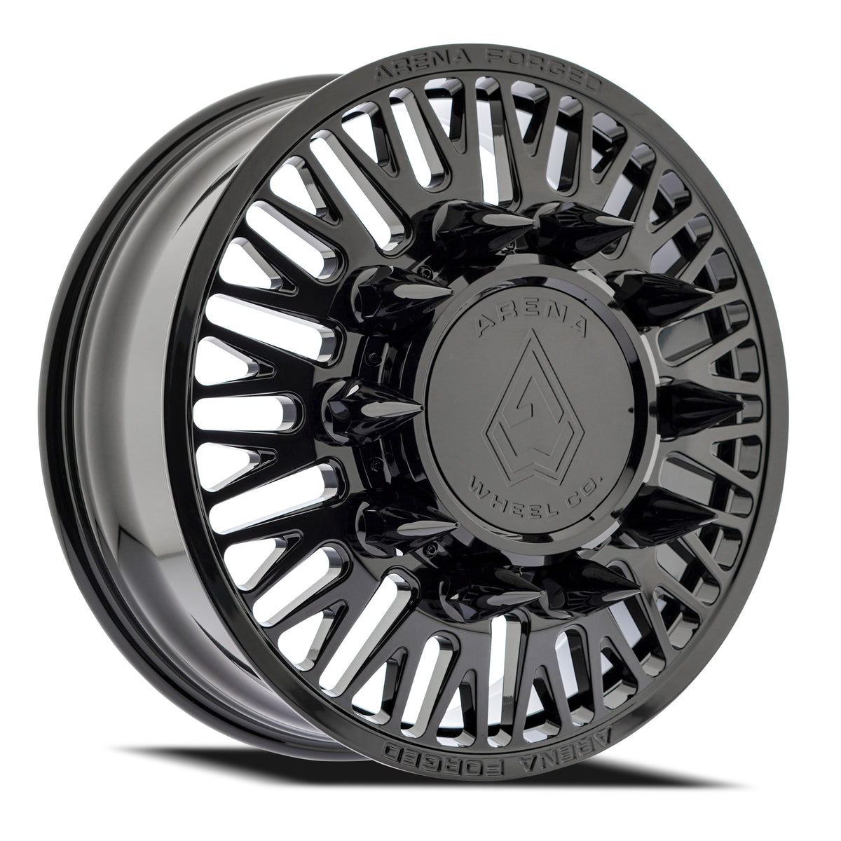 Arena Forged Dually Casino 22X8.25 +100 Gloss Black (Front)