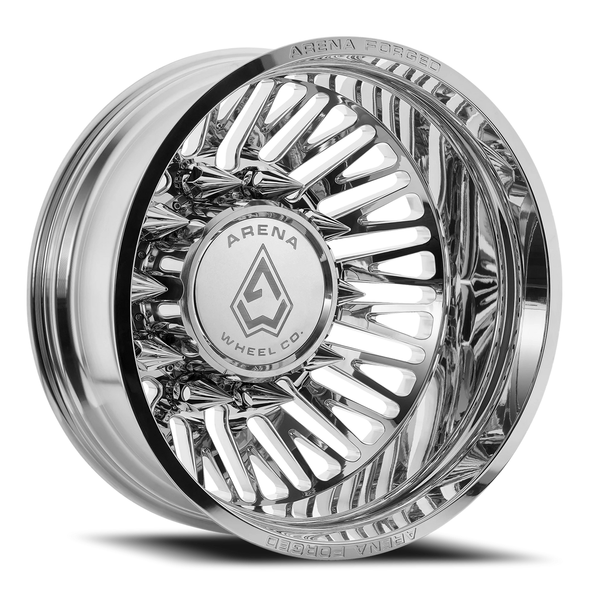 Arena Forged Dually Casino 22X8.25 -209 Polished Milled (Outer)