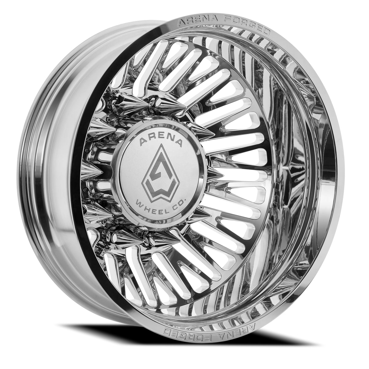 Arena Forged Dually Casino 22X8.25 -209 Polished Milled (Outer)