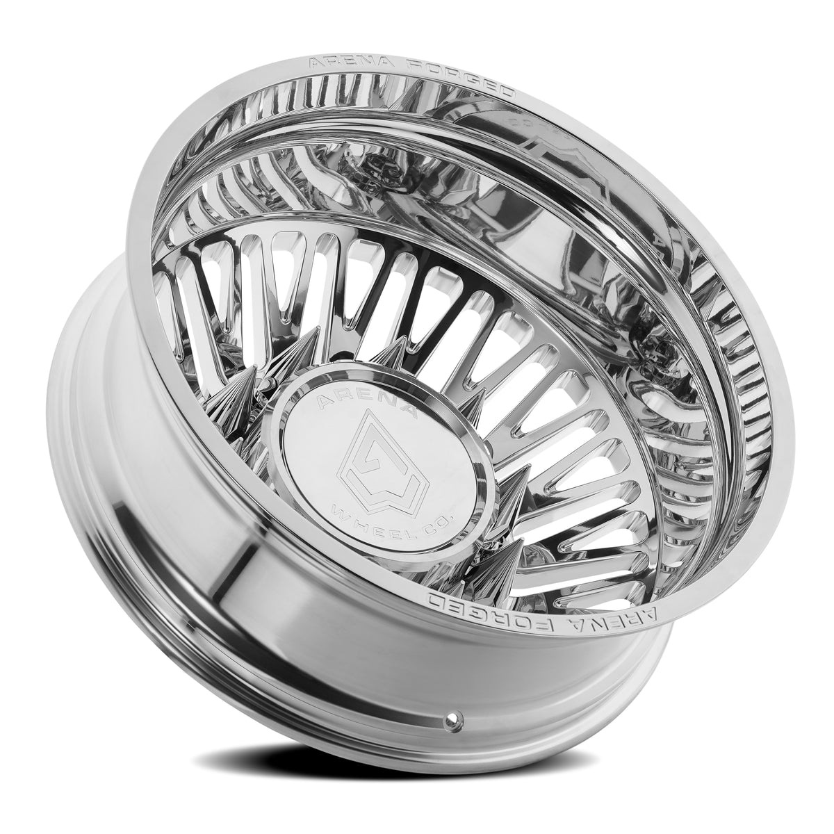Arena Forged Dually Casino 22X8.25 -209 Polished Milled (Outer)