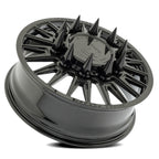 Arena Forged Dually Imperial 24X8.25 +100 Gloss Black (Front)
