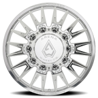 Arena Forged Dually Imperial 24X8.25 +100 Polished Milled (Front)