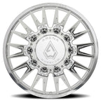 Arena Forged Dually Imperial 24X8.25 +100 Polished Milled (Front)