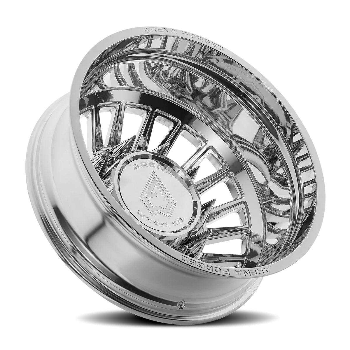 Arena Forged Dually Imperial 24X8.25 -235 Polished Milled (Outer)