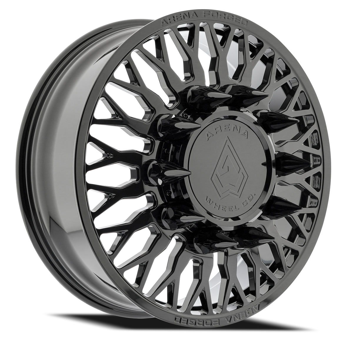 Arena Forged Dually Maximus 22X8.25 +100 Gloss Black (Front)