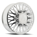 Arena Forged Dually Maximus 22X8.25 +100 Polished Milled (Front)