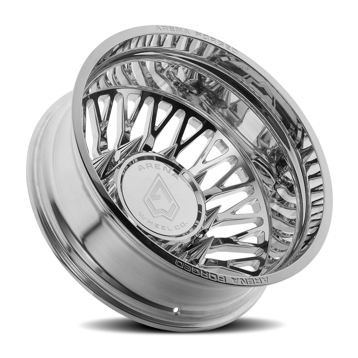 Arena Forged Dually Maximus 22X8.25 -209 Polished Milled (Outer)
