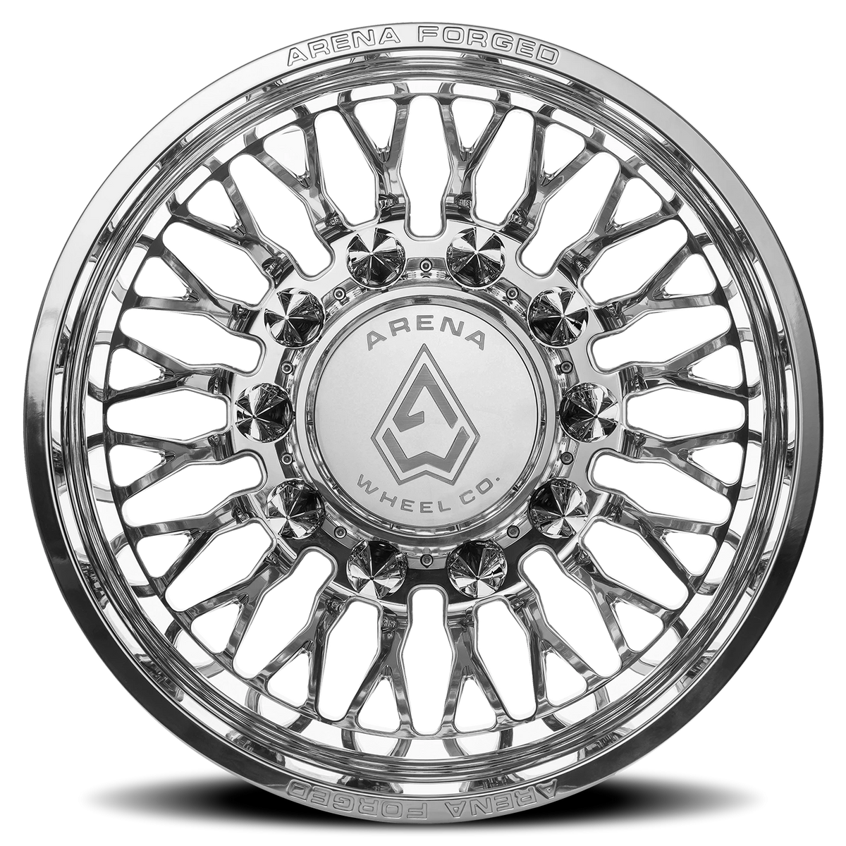 Arena Forged Dually Maximus 22X8.25 -209 Polished Milled (Outer)