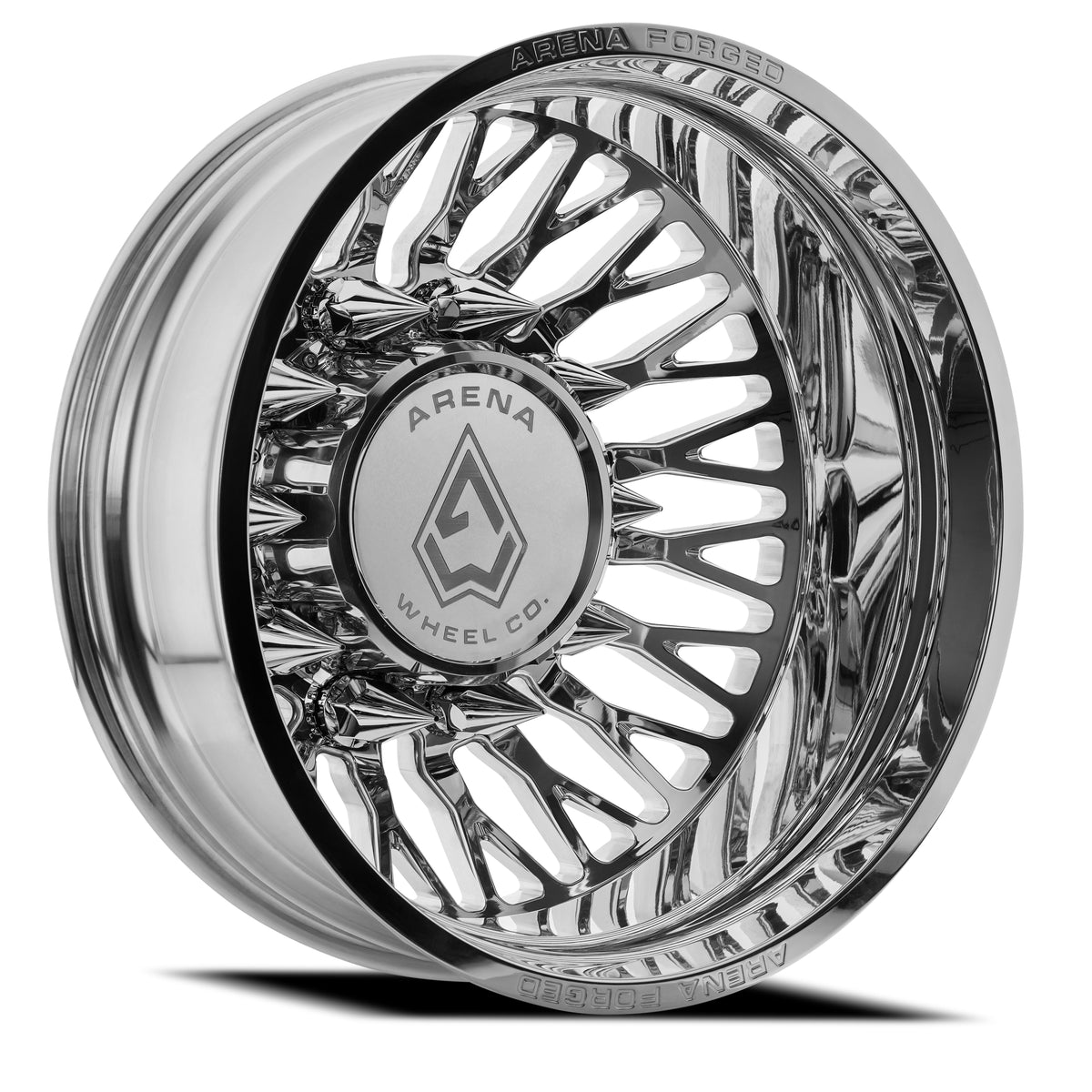 Arena Forged Dually Maximus 22X8.25 -209 Polished Milled (Outer)