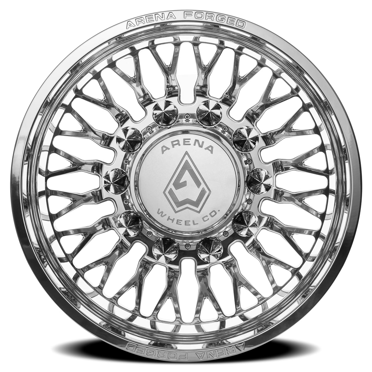 Arena Forged Dually Maximus 22X8.25 -209 Polished Milled (Outer)