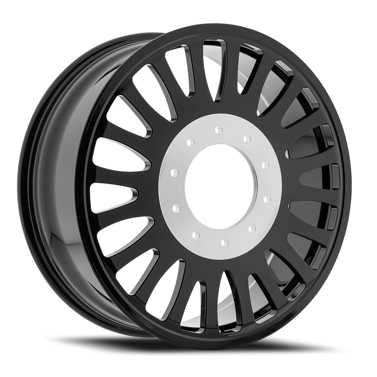 Arena Forged Dually Shoreline 24X8.25 +100 Gloss Black (Inner)