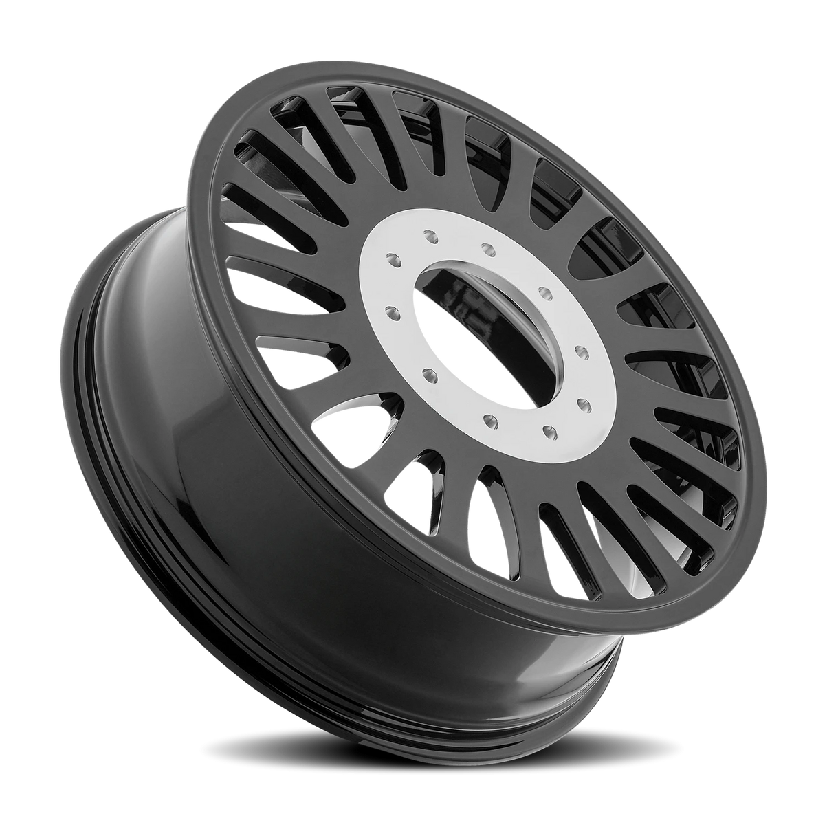 Arena Forged Dually Shoreline 24X8.25 +100 Gloss Black (Inner)