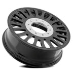 Arena Forged Dually Shoreline 24X8.25 +100 Gloss Black (Inner)