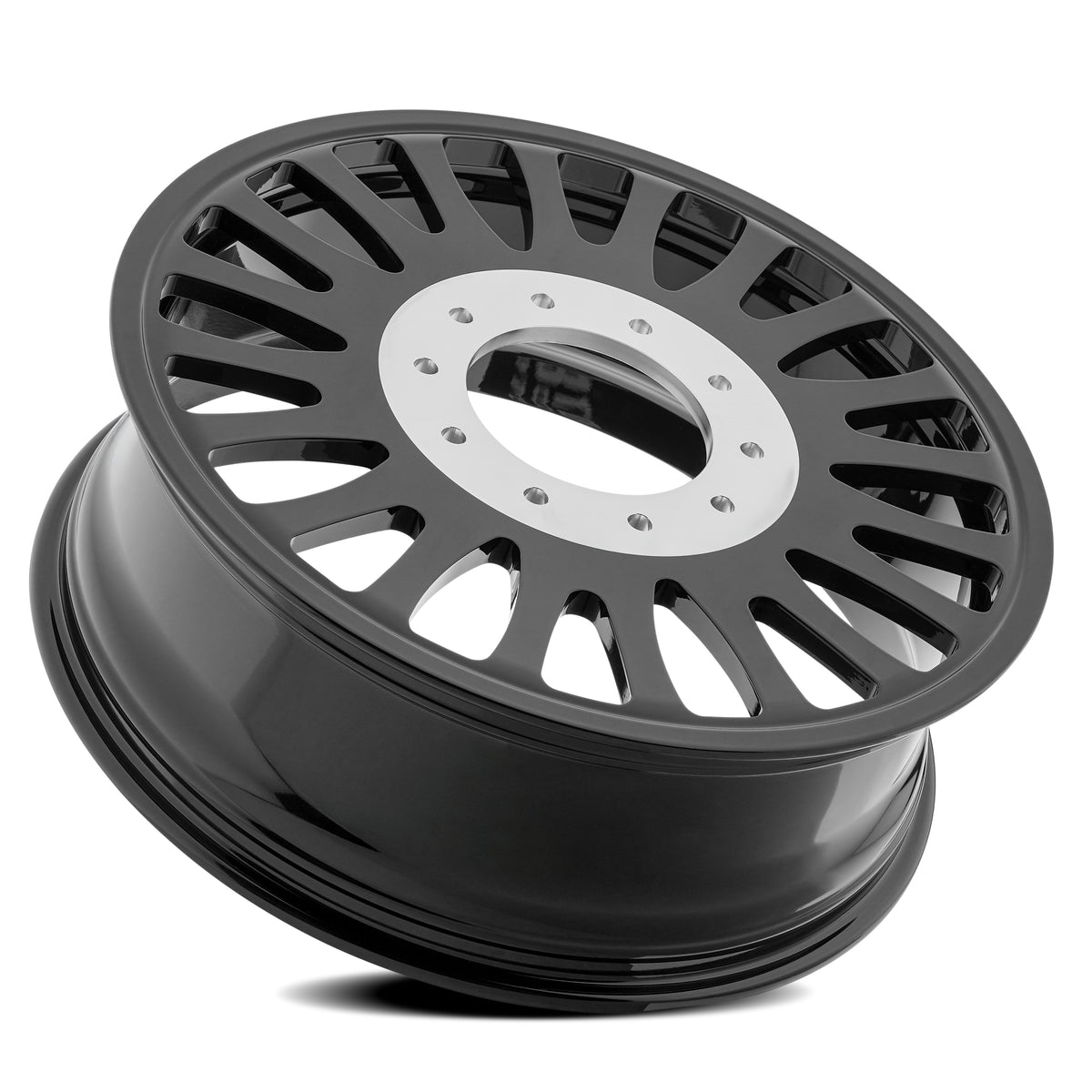 Arena Forged Dually Shoreline 24X8.25 +100 Gloss Black (Inner)