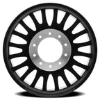 Arena Forged Dually Shoreline 24X8.25 +100 Gloss Black (Inner)
