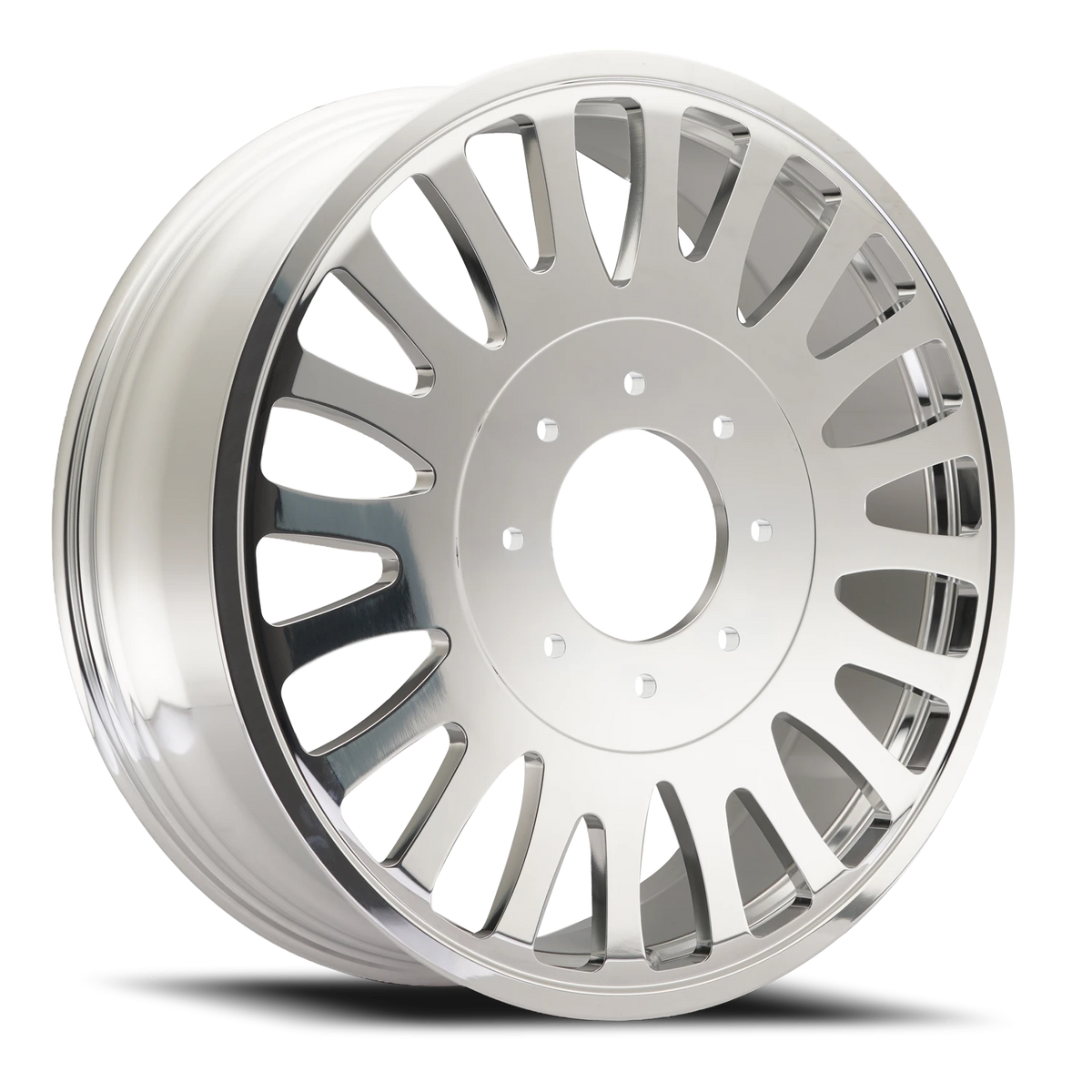 Arena Forged Dually Shoreline 24X8.25 +100 Polished Milled (Inner)