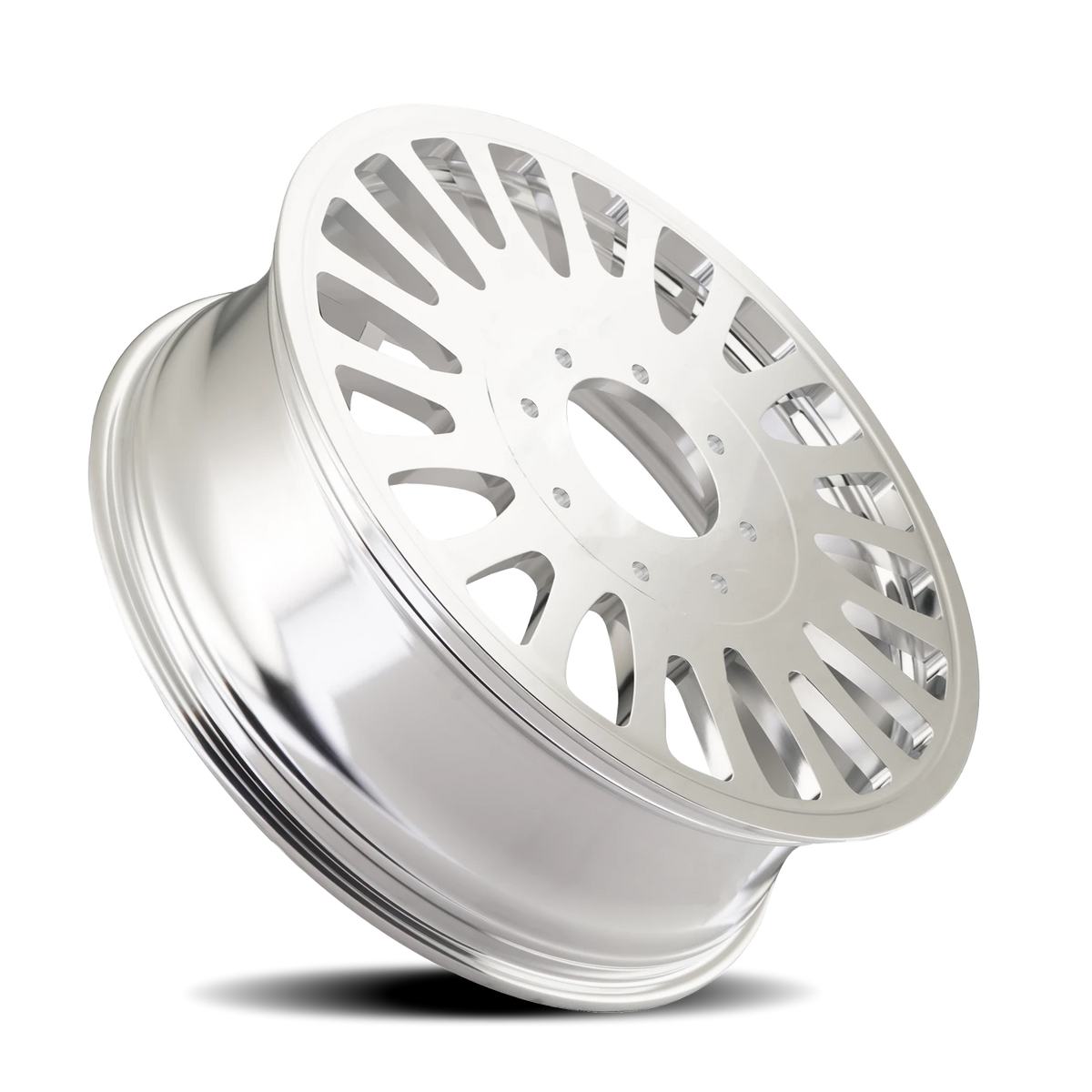 Arena Forged Dually Shoreline 24X8.25 +100 Polished Milled (Inner)