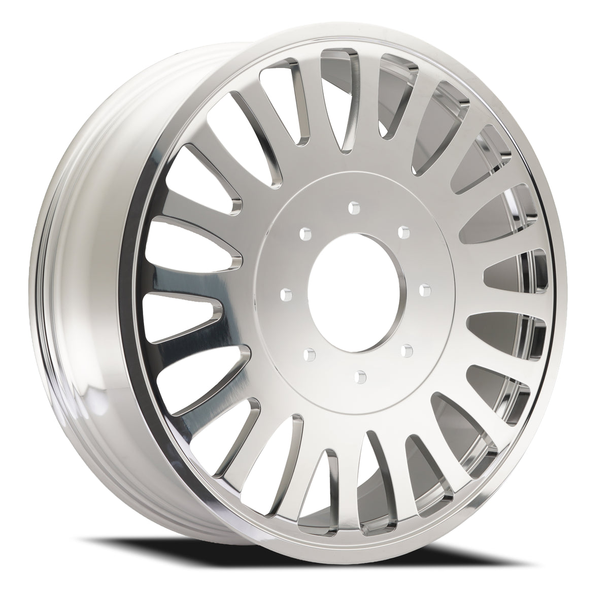 Arena Forged Dually Shoreline 24X8.25 +100 Polished Milled (Inner)